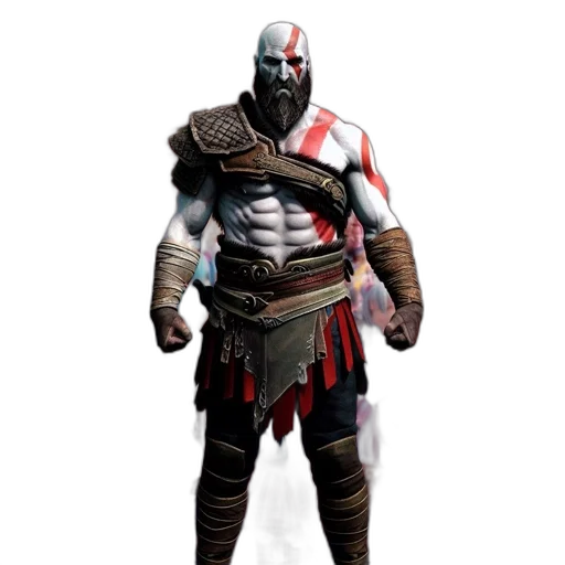 mask, sword, weapon, concept art, fantasy art, comic book art, 3d render, red transparent PNG cut-out