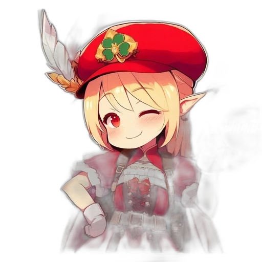 hat, staff, dragon, weapon, pixel art, anime, fantasy art, concept art transparent PNG cut-out