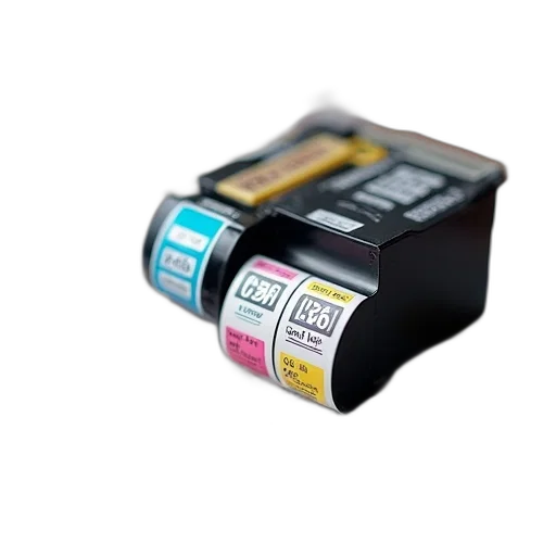 3d render, epson, ink, cartridges transparent PNG cut-out