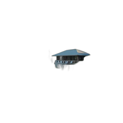building, umbrella, staff, furniture, 3d render, pixel art, concept art, photorealistic transparent PNG cut-out