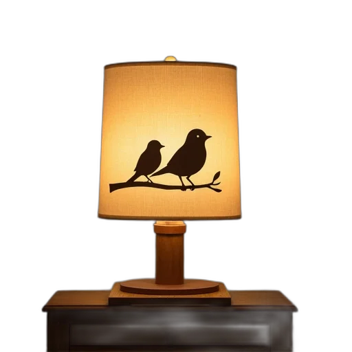 furniture, photorealistic, 3d render, concept art, pixel art, night, forest, bird transparent PNG cut-out