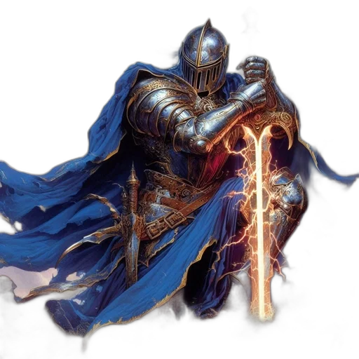 sword, weapon, dragon, staff, fantasy art, concept art, 3d render, photorealistic transparent PNG cut-out