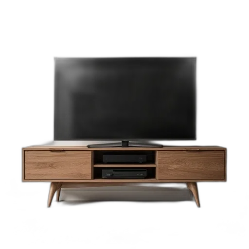 furniture, 3d render, flat, panel, stand, suitable, multiple, television transparent PNG cut-out