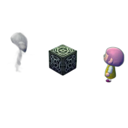 robot, jewelry, creature, furniture, 3d render, concept art, pixel art, vaporwave transparent PNG cut-out