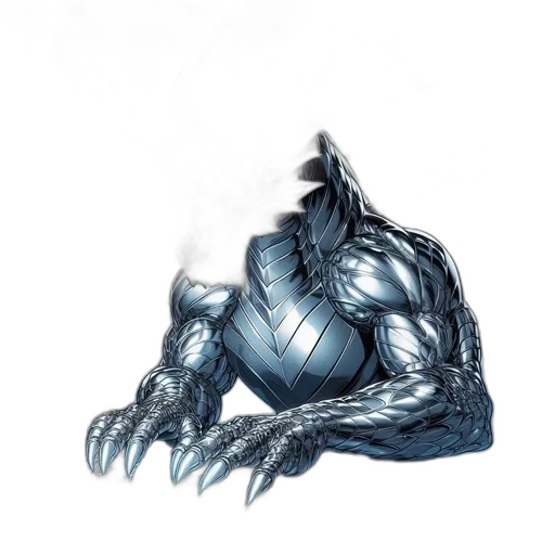 dragon, creature, mask, robot, concept art, fantasy art, 3d render, comic book art transparent PNG cut-out