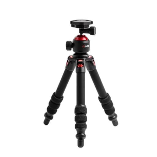 staff, weapon, robot, 3d render, black, red, tripod, silver transparent PNG cut-out