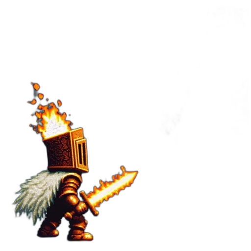 staff, sword, weapon, dragon, pixel art, concept art, fantasy art, 3d render transparent PNG cut-out