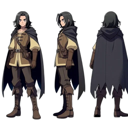 jacket, concept art, fantasy art, pixel art, comic book art, earth tones, dark, monochrome transparent PNG cut-out