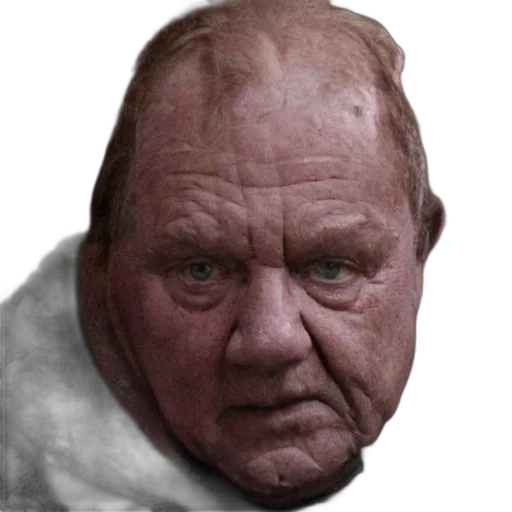 face, mask, creature, animal, photorealistic, 3d render, concept art, elderly transparent PNG cut-out