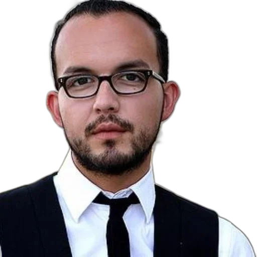staff, face, jacket, robot, photorealistic, cartoon, man, glasses transparent PNG cut-out