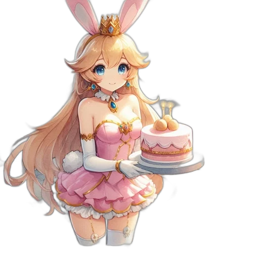 food, dress, staff, pixel art, 3d render, concept art, anime, pastel transparent PNG cut-out