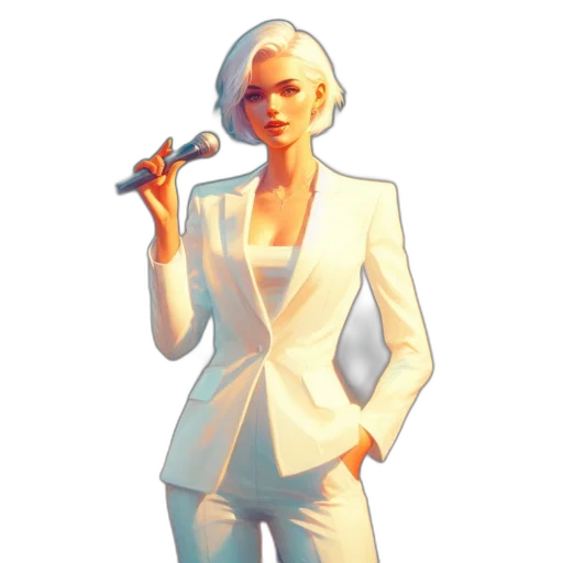 staff, jacket, weapon, concept art, pixel art, 3d render, cartoon, pastel transparent PNG cut-out