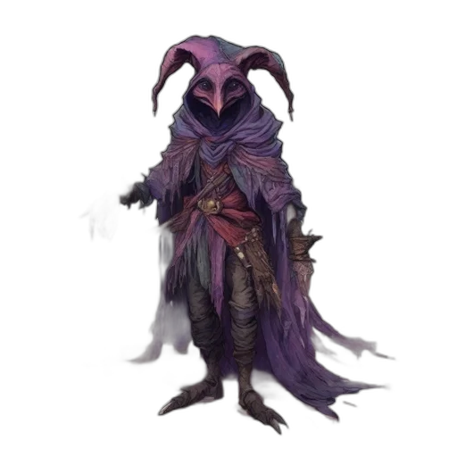 creature, staff, mask, dragon, concept art, fantasy art, pixel art, dark transparent PNG cut-out