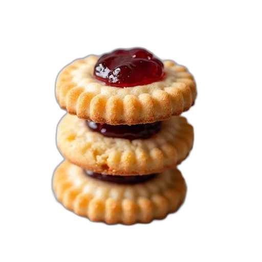 food, crown, jewelry, hat, photorealistic, stack, three, cookies transparent PNG cut-out