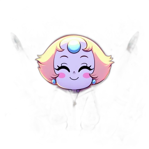 mask, staff, creature, face, pixel art, vaporwave, concept art, anime transparent PNG cut-out