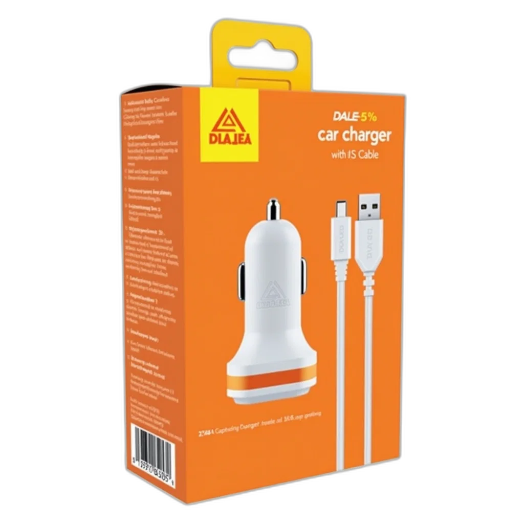 product, packaging, dale, xc5, xa1, car, charger, usb transparent PNG cut-out