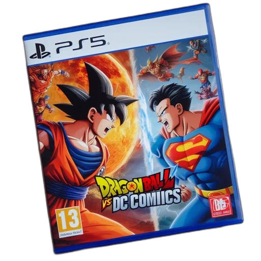 concept art, comic book art, 3d render, ps5, new, game, dragon, ball transparent PNG cut-out