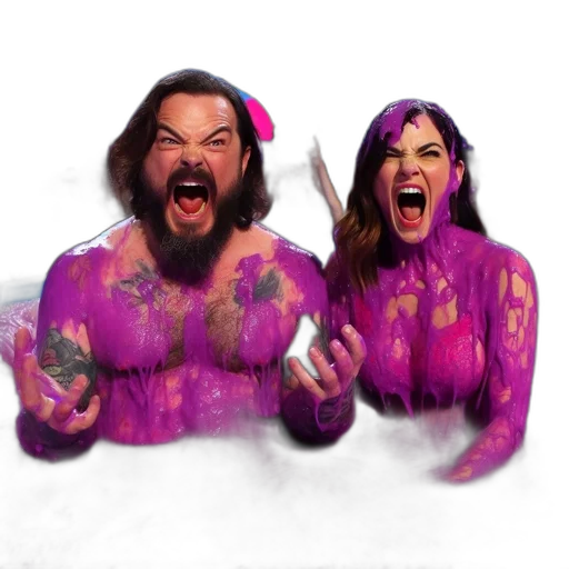 concept art, watercolor, fantasy art, comic book art, two, individuals, immerse, themselves transparent PNG cut-out