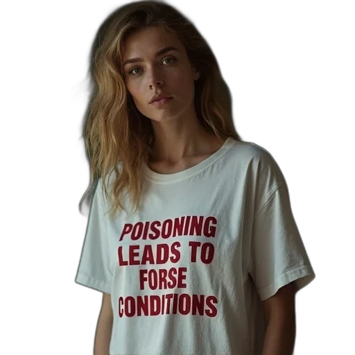 dress, jacket, woman, wearing, shirt, says, poisoning, leads transparent PNG cut-out