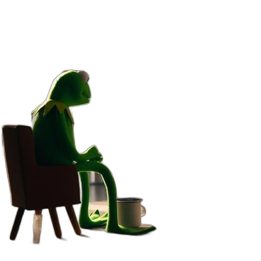 hat, robot, bottle, furniture, 3d render, concept art, pixel art, neon lights transparent PNG cut-out