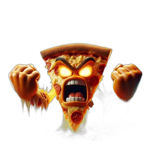 face, mask, food, concept art, 3d render, pixel art, fantasy art, anthropomorphic transparent PNG cut-out