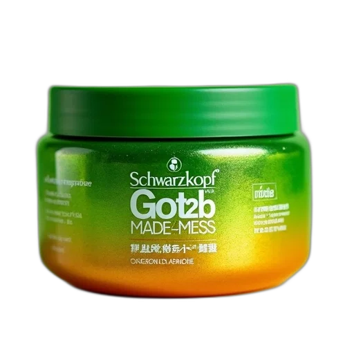 close-up, image, green, orange, hair, product, container, brand transparent PNG cut-out
