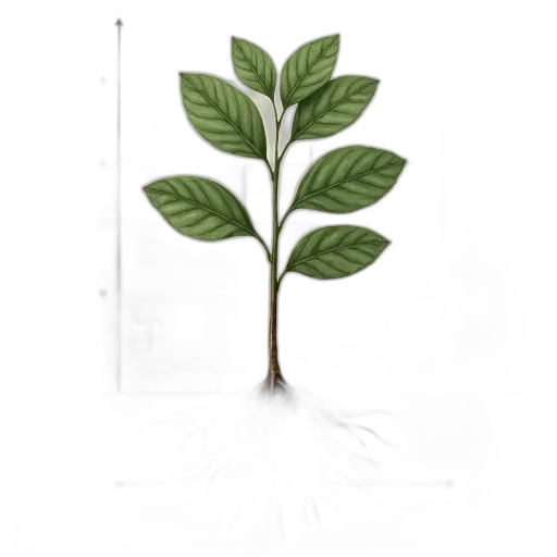 tree, staff, flower, crown, 3d render, photorealistic, concept art, earth tones transparent PNG cut-out