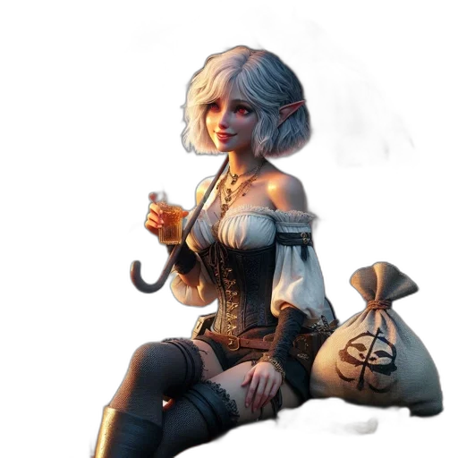staff, dress, concept art, fantasy art transparent PNG cut-out