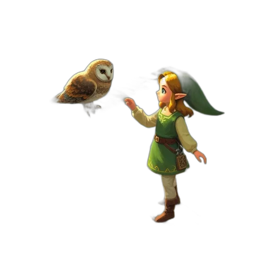 animal, staff, mask, creature, concept art, pixel art, fantasy art, 3d render transparent PNG cut-out