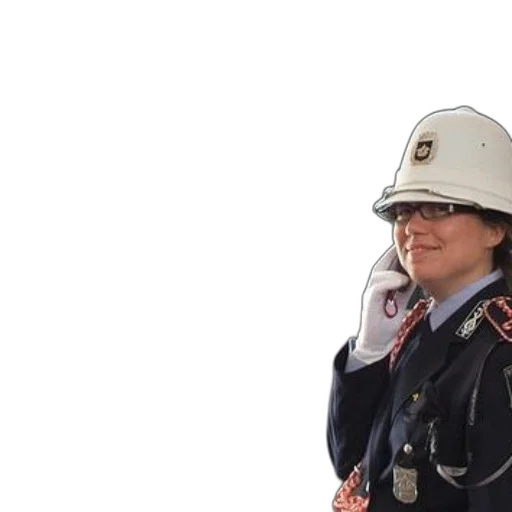 staff, hat, jacket, face, 3d render, photorealistic, concept art, female transparent PNG cut-out