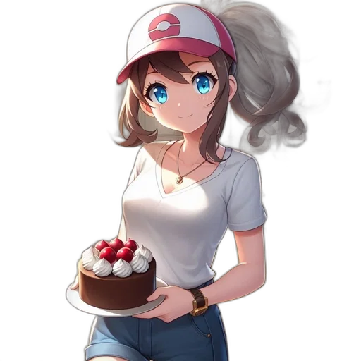 staff, hat, food, crown, anime, pixel art, concept art, fantasy art transparent PNG cut-out