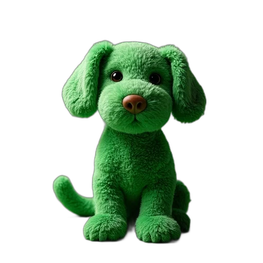 animal, staff, creature, 3d render, photorealistic, green, romini, zippy transparent PNG cut-out