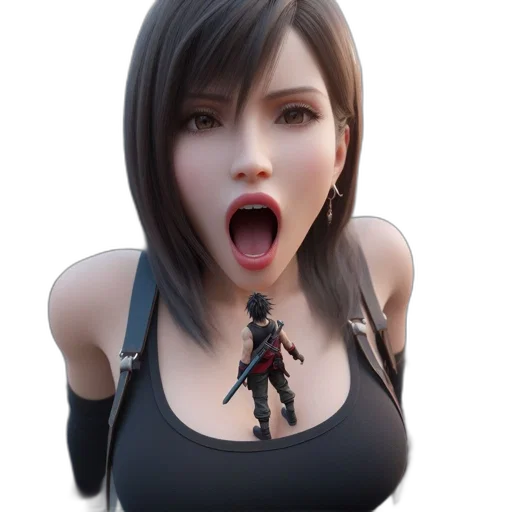 face, robot, weapon, 3d render, concept art, photorealistic, fantasy art, urban transparent PNG cut-out