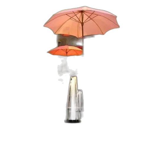 umbrella, bottle, staff, weapon, 3d render, photorealistic, concept art, rain transparent PNG cut-out