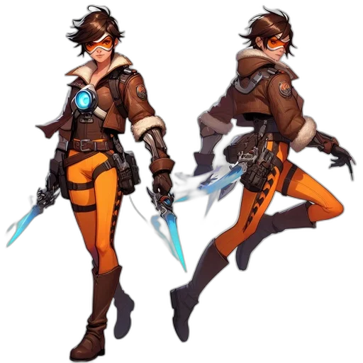 staff, jacket, weapon, sword, concept art, fantasy art, cyberpunk, pixel art transparent PNG cut-out