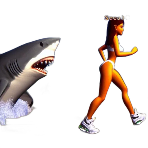 creature, concept art, 3d render, vaporwave, pixel art, video, game, scene transparent PNG cut-out