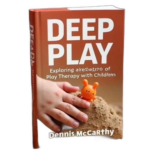 cover, book, deep, play, exploring, depths, therapy, children transparent PNG cut-out