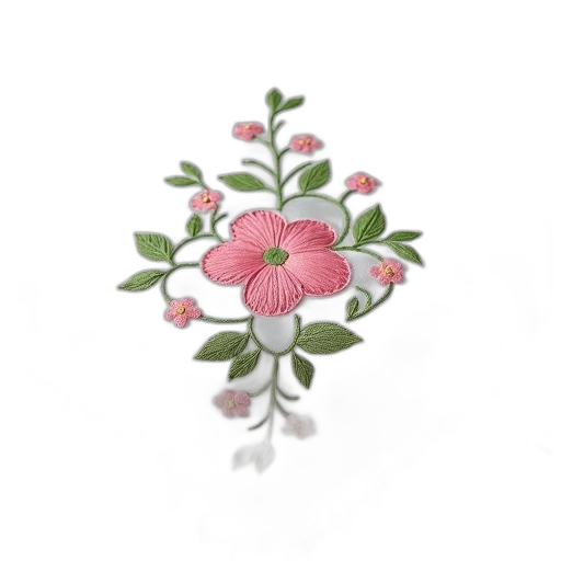 flower, jewelry, crown, 3d render, photorealistic, close-up, view, white transparent PNG cut-out