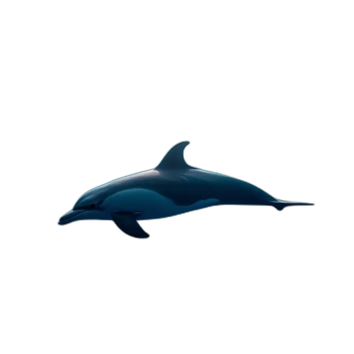 animal, creature, 3d render, concept art, pixel art, photorealistic, underwater, dolphins transparent PNG cut-out