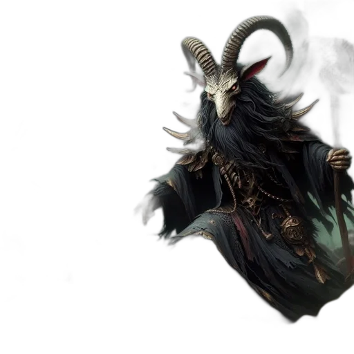 mask, dragon, creature, fantasy art, concept art, pixel art, 3d render, dark transparent PNG cut-out