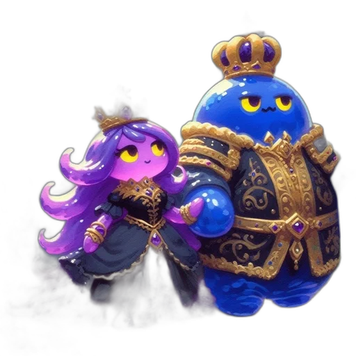 crown, jewelry, staff, concept art, fantasy art, 3d render, pixel art, two transparent PNG cut-out