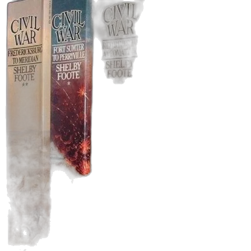 bottle, fog, three, books, about, civil, war, shelby transparent PNG cut-out