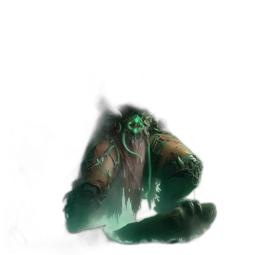 creature, mask, staff, face, concept art, fantasy art, comic book art, photorealistic transparent PNG cut-out