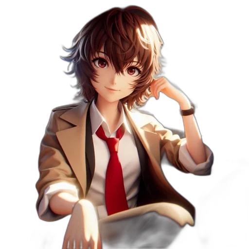 staff, face, jacket, robot, anime, pixel art, photorealistic, concept art transparent PNG cut-out