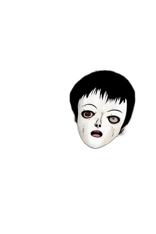 mask, face, creature, cartoon transparent PNG cut-out