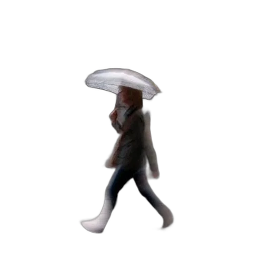 hat, umbrella, staff, mask, 3d render, concept art, photorealistic, pixel art transparent PNG cut-out