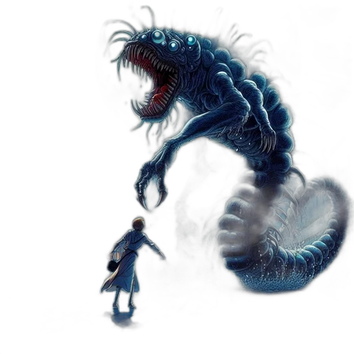 creature, dragon, animal, robot, concept art, fantasy art, pixel art, comic book art transparent PNG cut-out