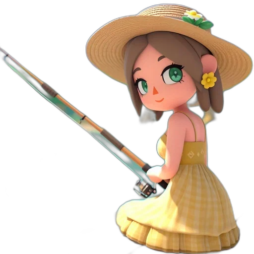 staff, weapon, hat, sword, 3d render, concept art, pixel art, fantasy art transparent PNG cut-out