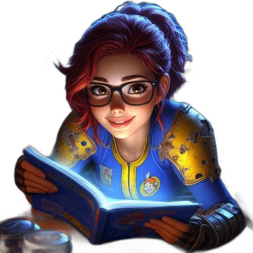 staff, face, fantasy art, concept art, comic book art, pixel art, female, animated transparent PNG cut-out
