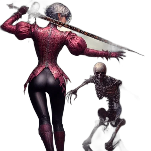 robot, creature, weapon, staff, concept art, fantasy art, comic book art, cyberpunk transparent PNG cut-out